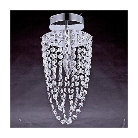 Stropní svítidla 1 Umělecké pokovení z nerezové oceli Light Crystal Stropní svítidla 1 Umělecké pokovení z nerezové oceli Light Crystal