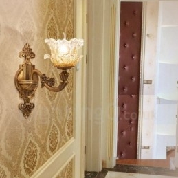 Jednolůžkový pokoj Světlo Tradiční klasický obývací pokoj Jídelna Ložnice Kovové Luxusní vnitřní nástěnné svícny