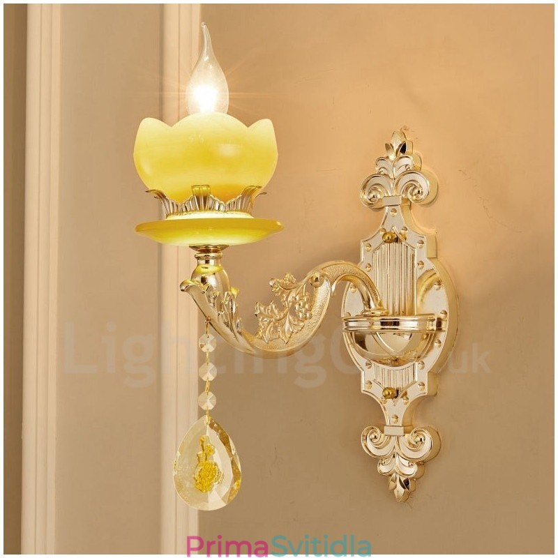 Jednolůžkový pokoj Světlo Tradiční klasický obývací pokoj Jídelna Ložnice Kovové luxusní vnitřní nástěnné svítidla