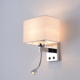 Moderní hotelový pokoj Čtení Kreativní látková chodba Balkon Noční lampa Nástěnné svítidlo