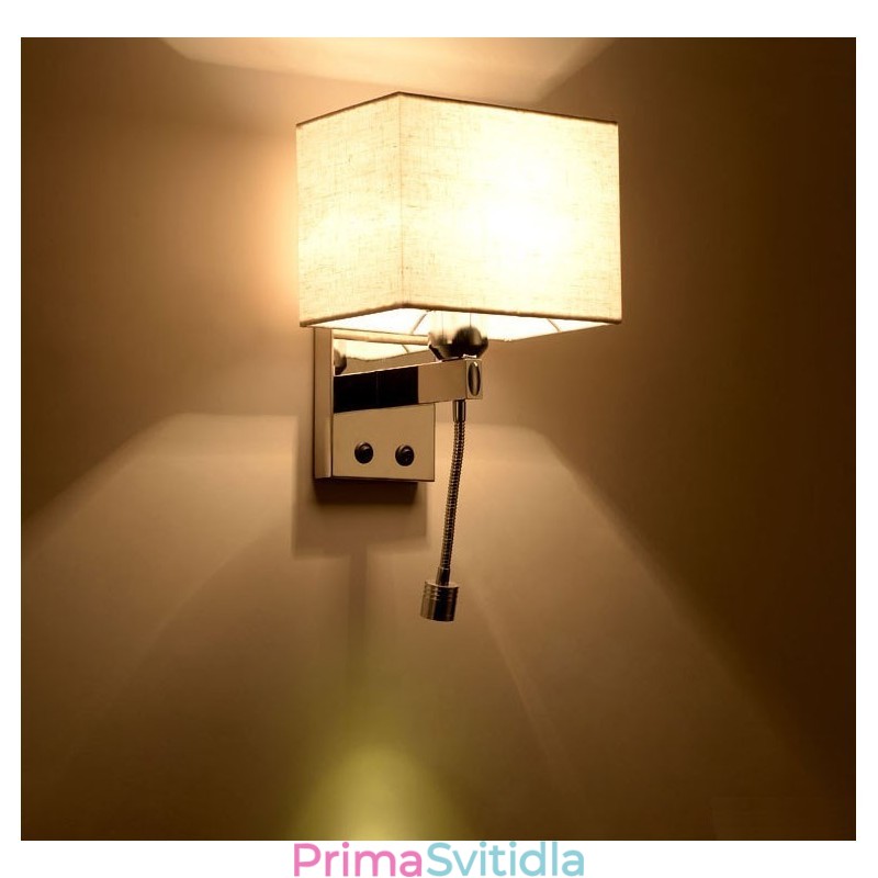 Moderní hotelový pokoj Čtení Kreativní látková chodba Balkon Noční lampa Nástěnné svítidlo