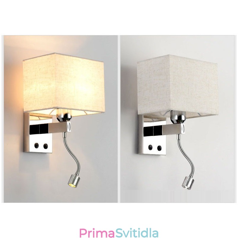 Moderní hotelový pokoj Čtení Kreativní látková chodba Balkon Noční lampa Nástěnné svítidlo