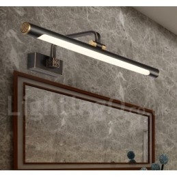 Lampa IPMirror Koupelnová světla Nástěnná svítidla z čisté mosazi s akrylovým stínidlem Make-up osvětlení