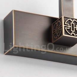 Lampa IPMirror Koupelnová světla Nástěnná svítidla z čisté mosazi s akrylovým stínidlem Make-up osvětlení