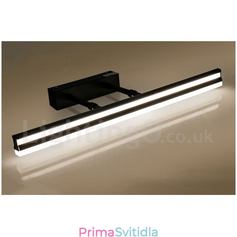 Zrcadlová lampa IP44 Koupelnová světla nahoru a dolů Nástěnná světla s akrylovým stínidlem Make-up osvětlení