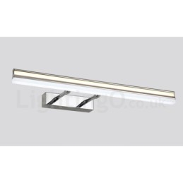 Zrcadlová lampa IP44 Koupelnová světla nahoru a dolů Nástěnná světla s akrylovým stínidlem Make-up osvětlení