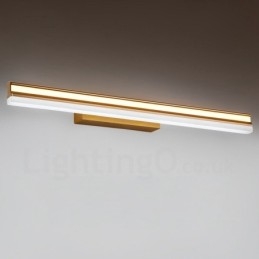 Zrcadlová lampa IP44 Koupelnová světla Nástěnná svítidla s akrylovým stínidlem Make-up osvětlení