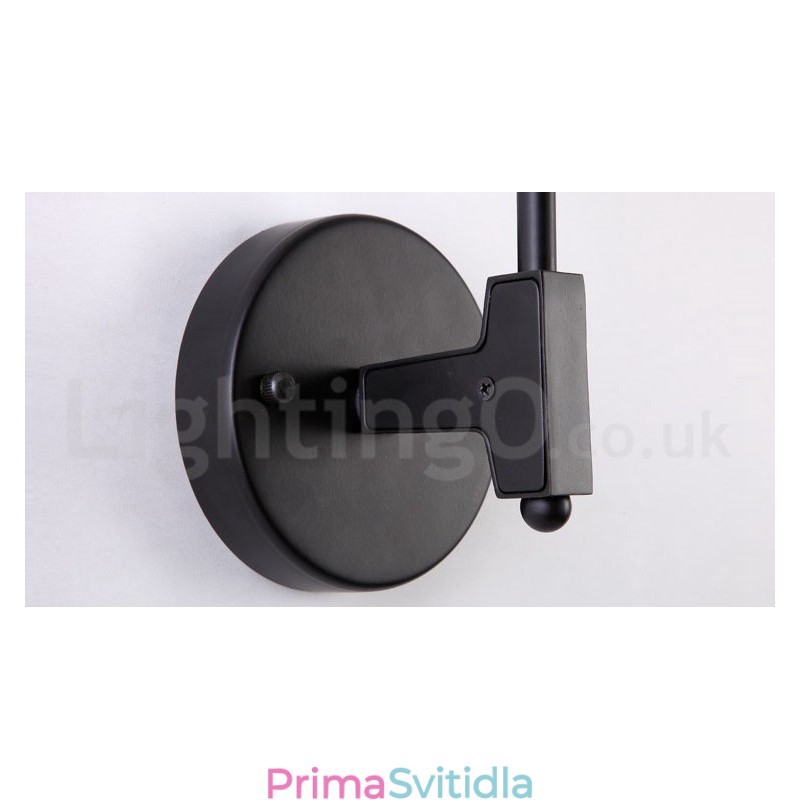 Rustikální retro vintage nástěnné svítidlo se dvěma světly s vícebarevným skleněným stínidlem Speciální pro hotelovou kancelář Showroom Obývací pokoj Ložnice