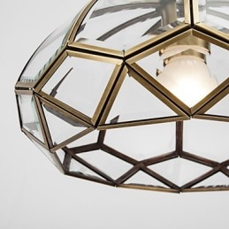 Rodina měděných stropních svítidel s moderním dekorativním designem