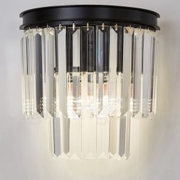 Moderní luxusní nástěnné svítidlo K9 Crystal s křišťálovým stínidlem