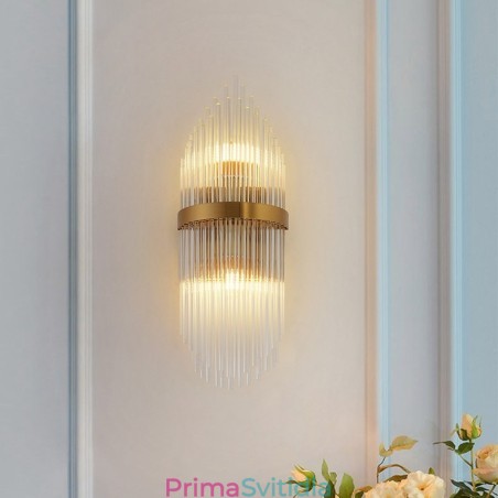 Moderní luxusní nástěnné svítidlo K9 Crystal s křišťálovým stínidlem Moderní luxusní nástěnné svítidlo K9 Crystal s křišťálovým stínidlem