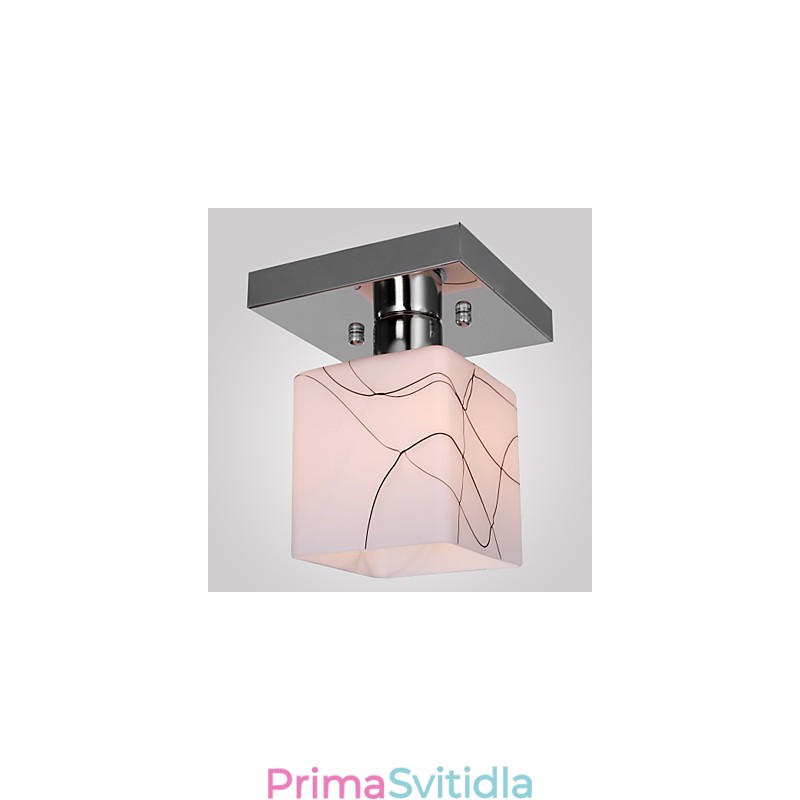 Moderní galvanicky pokovený kov v mini stylu