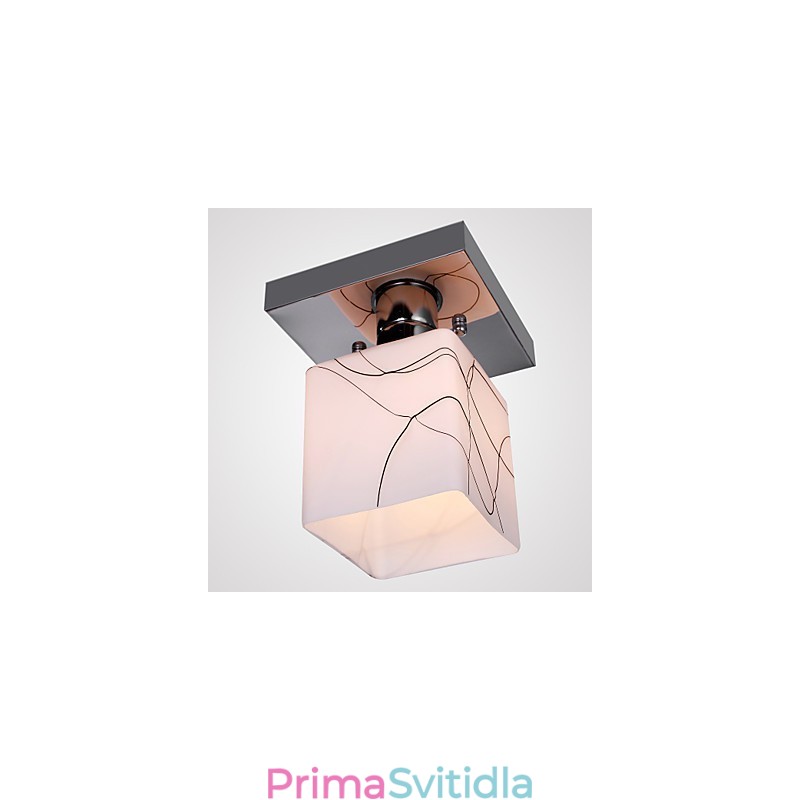 Moderní galvanicky pokovený kov v mini stylu