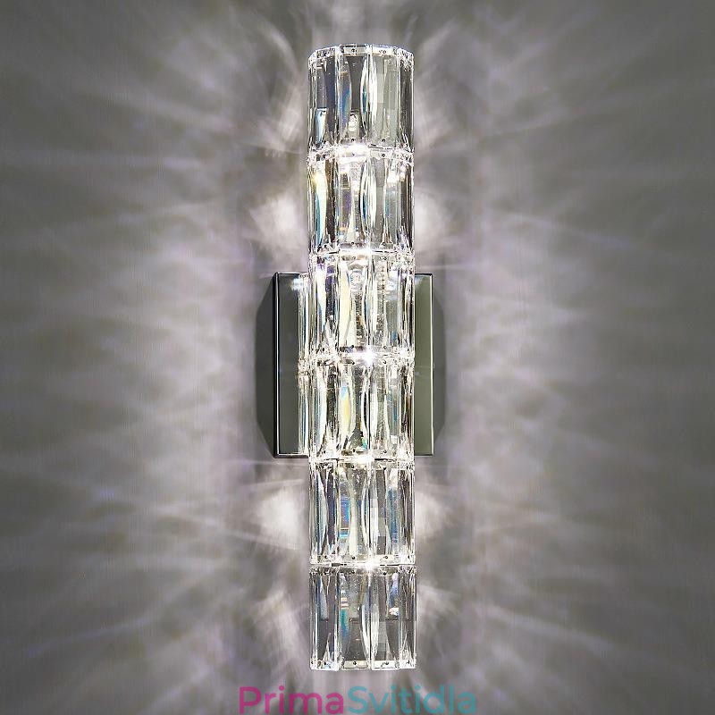 Obývací pokoj Nástěnná lampa Světlo Luxusní jednoduchá Ložnice Noční lampa Hotel Lobby Ulička Projekt Villa Nerezová ocel Křišťálové nástěnné svítidla