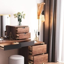 Nástěnné svítidlo z masivního dřeva Americké pastorační retro konopné nástěnné svítidlo se zástrčkou