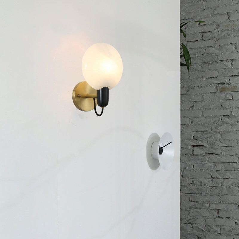 Mramorová nástěnná lampa Corridor Wall Sconce Pokoj Koupelna Nástěnná svítidla