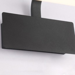 Přední světlo s zrcadlem z parohu Akrylová nástěnná lampa Svítidlo pro make-up toalety