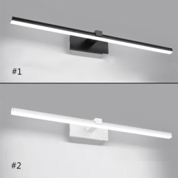 Současná nástěnná lampa zrcadlo přední světlo akrylové osvětlení toalety