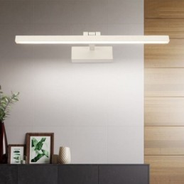 Zrcadlo v severském stylu Přední úhel osvětlení Nastavitelný úhel nástěnné lampy Toaleta