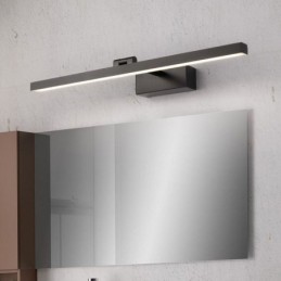 Zrcadlo v severském stylu Přední úhel osvětlení Nastavitelný úhel nástěnné lampy Toaleta