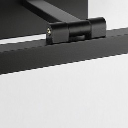 Zrcadlo v severském stylu Přední úhel osvětlení Nastavitelný úhel nástěnné lampy Toaleta