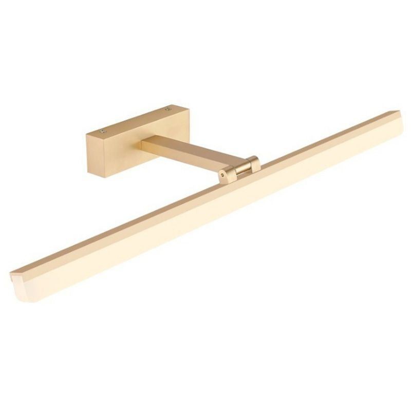 Lampa Sconce Moderní zrcadlové přední světlo Nástěnná lampa Toaleta