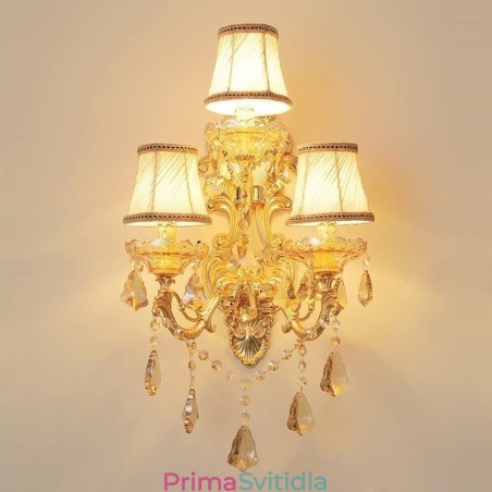 Luxusní nástěnná lampa Elegantní nástěnné svítidlo Dekorační lampa Noční osvětlení Luxusní nástěnná lampa Elegantní nástěnné svítidlo Dekorační lampa Noční osvětlení