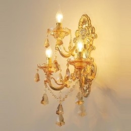 Luxusní nástěnná lampa Elegantní nástěnné svítidlo Dekorační lampa Noční osvětlení