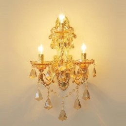 Luxusní nástěnná lampa Elegantní nástěnné svítidlo Dekorační lampa Noční osvětlení