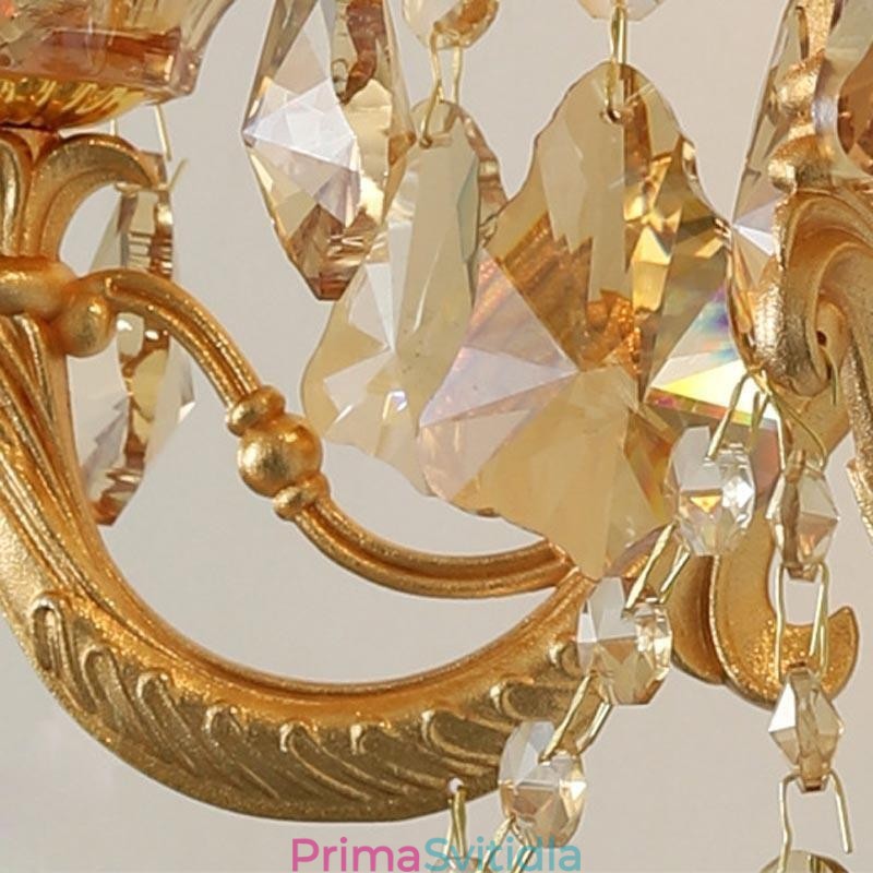 Luxusní nástěnná lampa Elegantní nástěnné svítidlo Dekorační lampa Noční osvětlení
