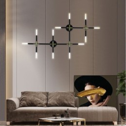 Spojovací nástěnné svítidlo teplé bílé kreativní nástěnné svítidlo DIY kombinovaná lampa
