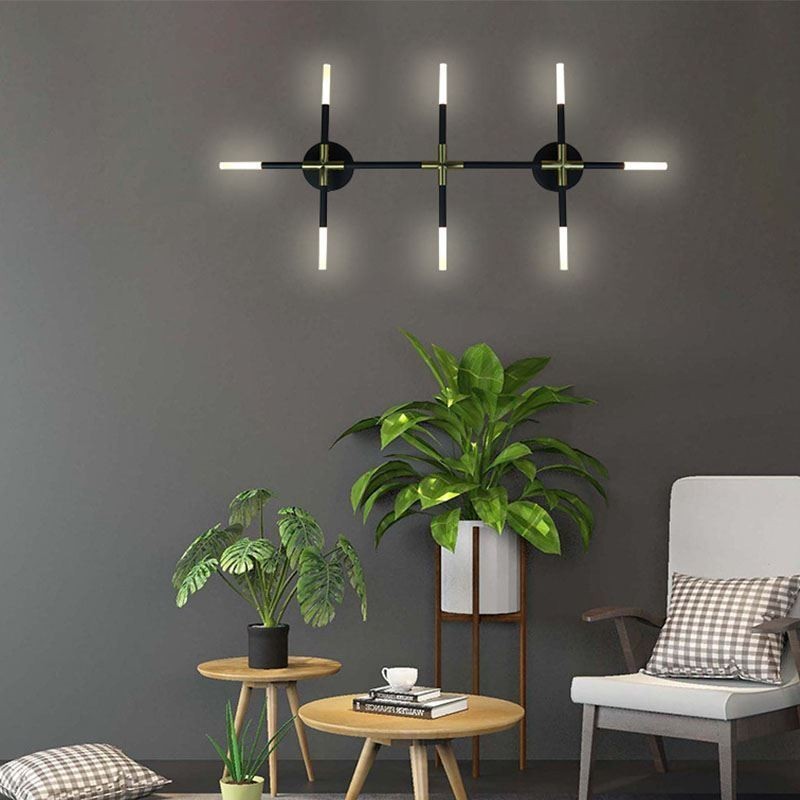 Spojovací nástěnné svítidlo teplé bílé kreativní nástěnné svítidlo DIY kombinovaná lampa