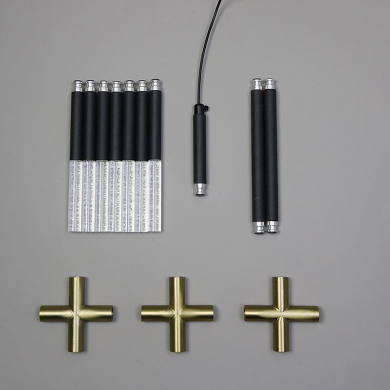 Spojovací nástěnné svítidlo teplé bílé kreativní nástěnné svítidlo DIY kombinovaná lampa
