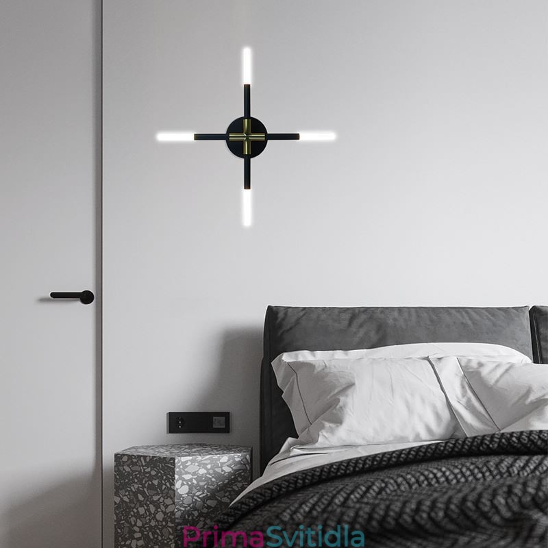 Nástěnné svítidlo moderní minimalistické teplé bílé kreativní nástěnné svítidlo