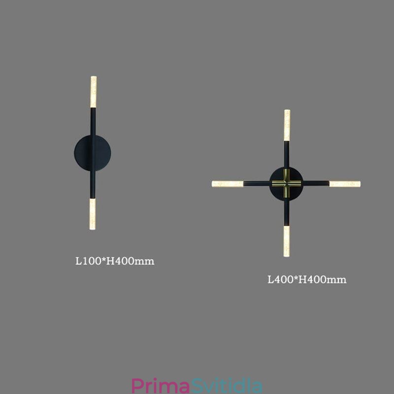Nástěnné svítidlo moderní minimalistické teplé bílé kreativní nástěnné svítidlo