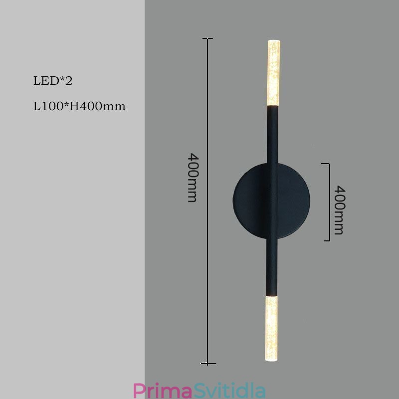 Nástěnné svítidlo moderní minimalistické teplé bílé kreativní nástěnné svítidlo