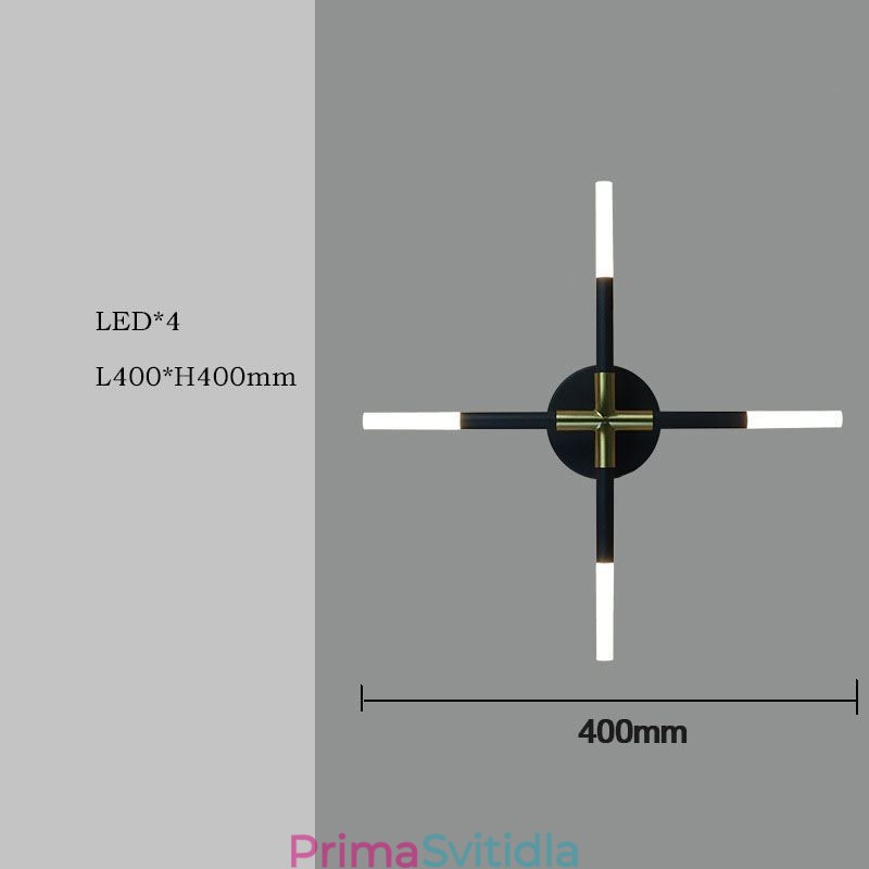 Nástěnné svítidlo moderní minimalistické teplé bílé kreativní nástěnné svítidlo