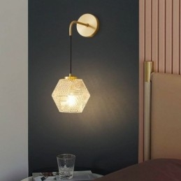Moderní nástěnné svítidlo kreativní skleněné nástěnné svítidlo