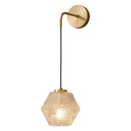 Moderní nástěnné svítidlo kreativní skleněné nástěnné svítidlo