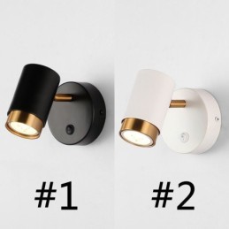 Moderní otočná nástěnná lampa Minimalistická nástěnná lampa do uličky