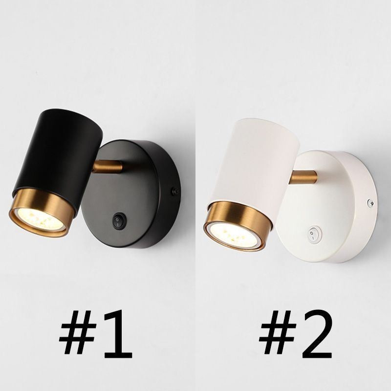 Moderní otočná nástěnná lampa Minimalistická nástěnná lampa do uličky