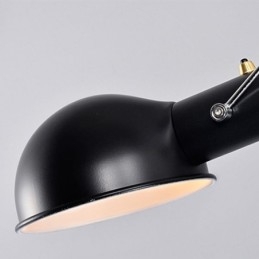 Nástěnné svítidlo s jedním kolébkovým ramenem Noční nástěnná lampa na čtení