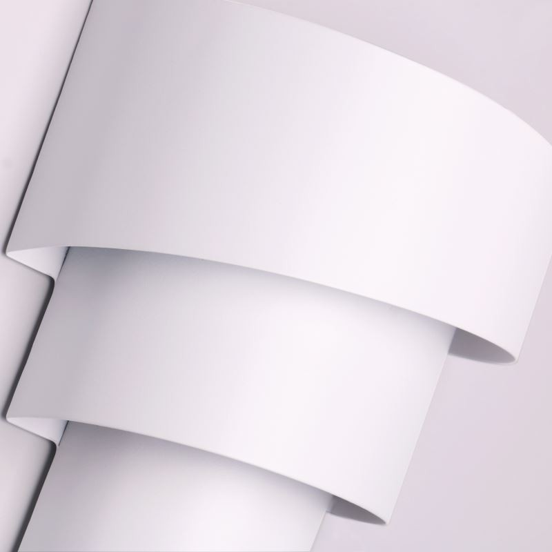 Moderní minimalistická nástěnná lampa Spiral Cake Sconce Light Bedside