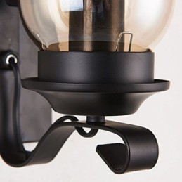 Vintage nástěnná lampa z tepaného železa Single Light Sconce Lighting