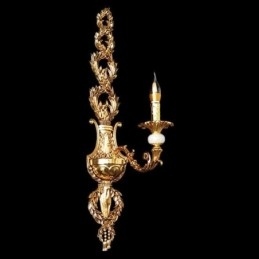 Evropská nástěnná lampa Luxusní okvětní nástěnné svítidlo Jade Decoration Lampa Noční osvětlení
