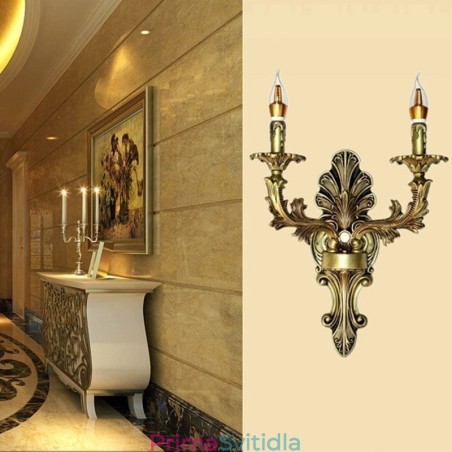 Evropská retro nástěnná lampa Creative Double Home Lighting Nástěnné svítidlo Noční osvětlení Evropská retro nástěnná lampa Creative Double Home Lighting Nástěnné svítidlo Noční osvětlení