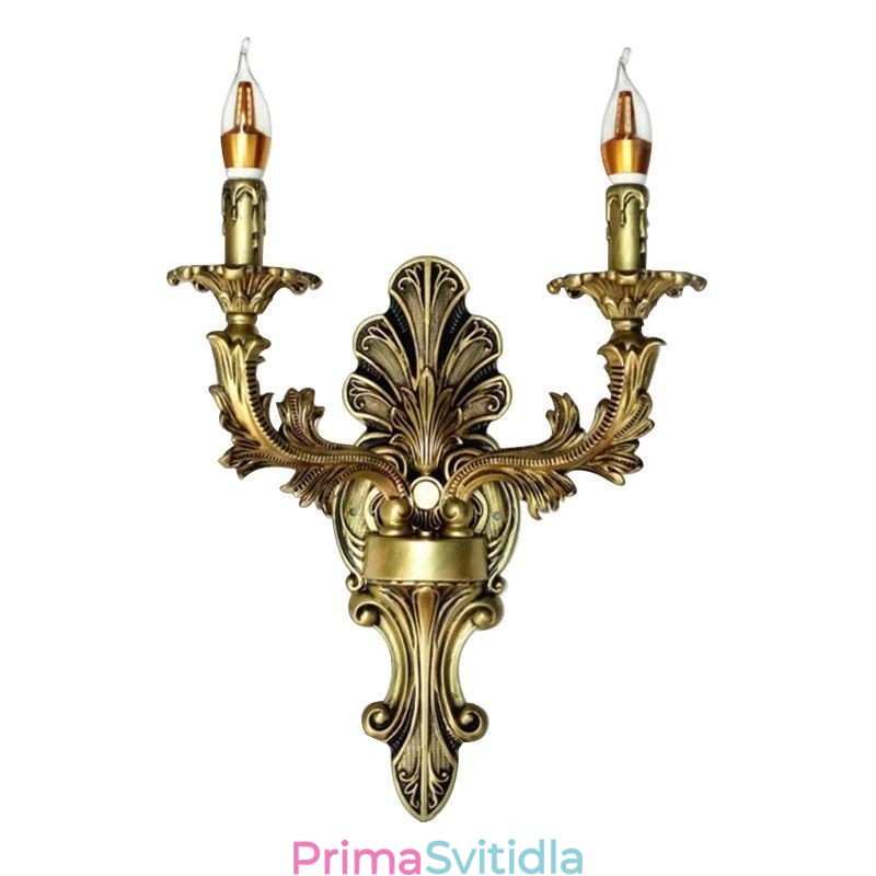 Evropská retro nástěnná lampa Creative Double Home Lighting Nástěnné svítidlo Noční osvětlení