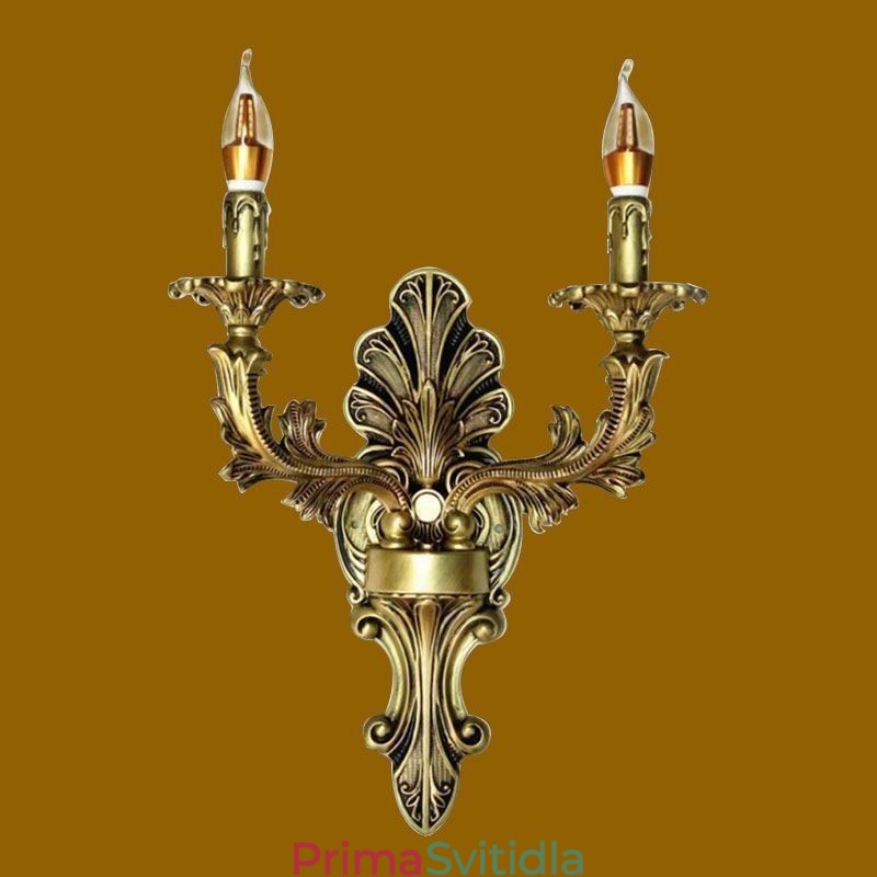 Evropská retro nástěnná lampa Creative Double Home Lighting Nástěnné svítidlo Noční osvětlení