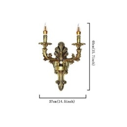 Evropská retro nástěnná lampa Creative Double Home Lighting Nástěnné svítidlo Noční osvětlení