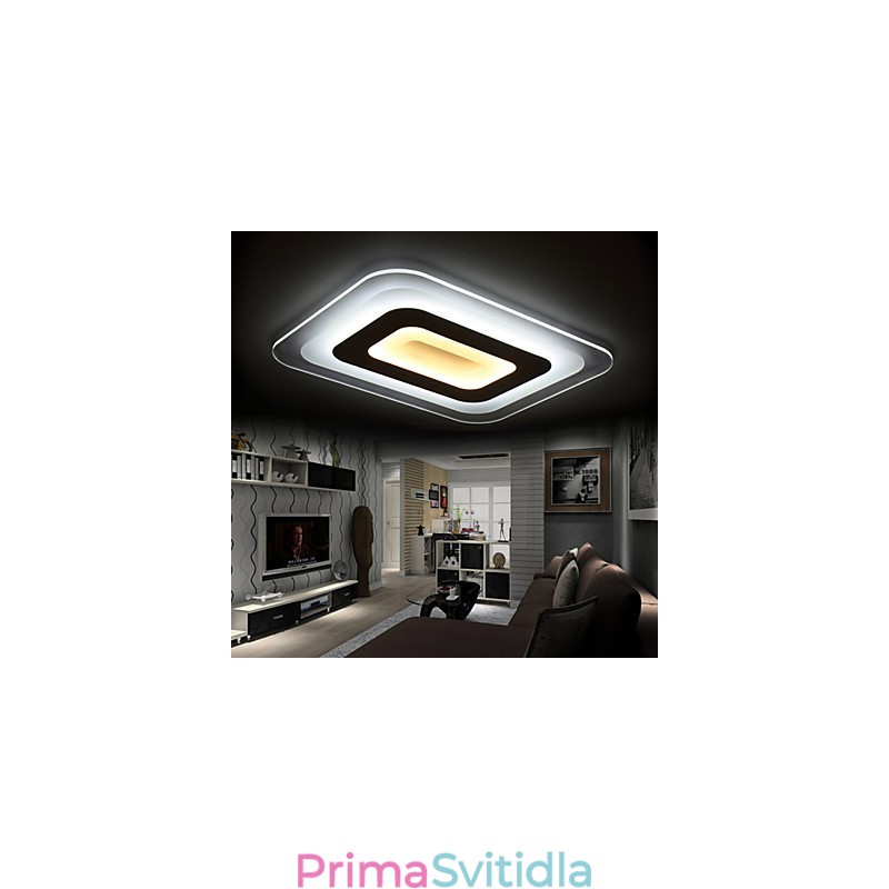 Flush Mount Square Acylic a certifikát CE Elektrotechnika